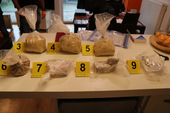 Policija razkrila narkomafijo, eno glavnih skladišč je bilo na območju Ljubljane