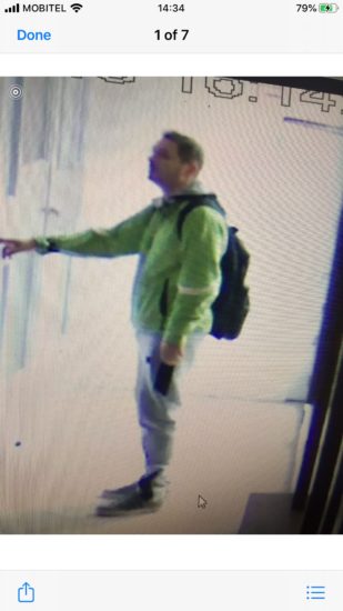 FOTO: Iščejo ga, posneli so, kaj je naredil v Šiški