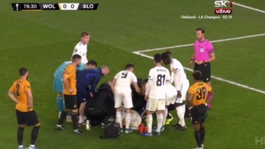 VIDEO: Drama v evropski ligi! Slovenski nogometaš obležal nezavesten, vsi so se prijeli za glavo