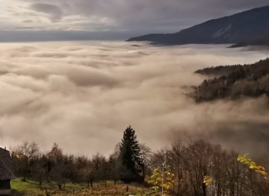 Jutranje temperature vse bližje ledišču, proti konca tedna se bo vreme kvarilo