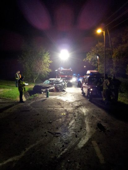 Potrebovali so luč, ko so reševali poškodovano osebo