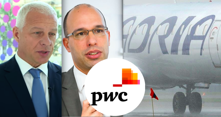 Kako so revizorski hiši PwC, ki ji zaradi Adrie Airways grozi odvzem licence, državni posli zacveteli po obisku Draga Kosa in Roka Praprotnika