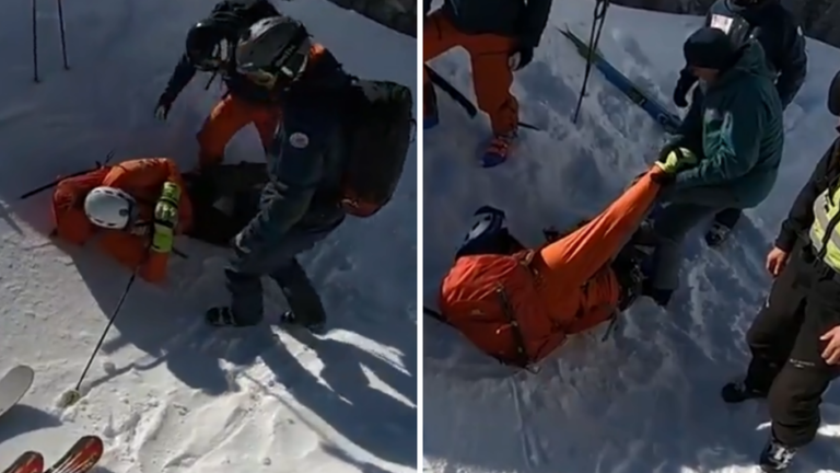 VIDEO: Huda poškodba Ivice Kostelića na Kaninu, ni se premikal s tal