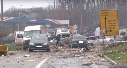 VIDEO: To so grozljivi prizori eksplozijie na bencinskem servisu, ena oseba umrla