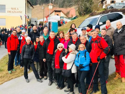 FOTO: So se v SD odpovedali Štromajerju? Poglejte, kaj so mu naredili po paradi v Dražgošah