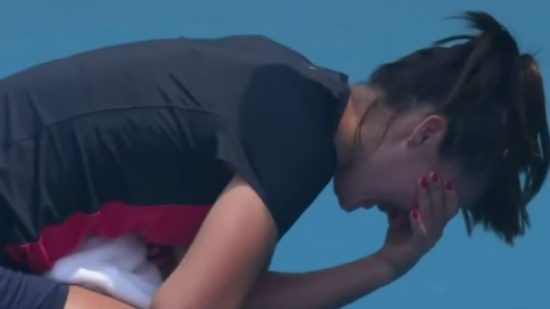 VIDEO: Drama slovenske teniške igralke, krivi so požari v Avstraliji