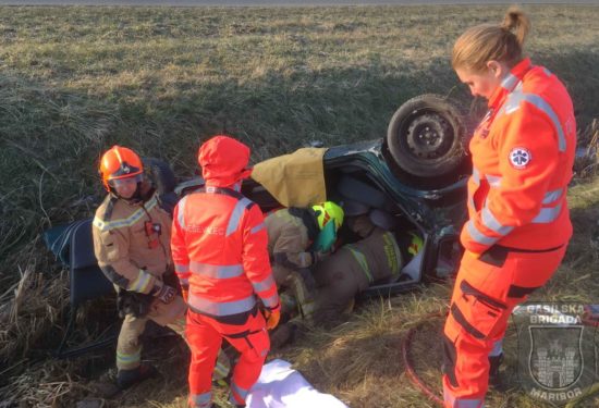 FOTO: To so prizori hude nesreče na avtocesti
