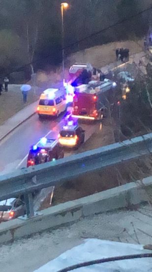 Povzročitelj nesreče je umrl, poškodovanih še šest oseb, ena huje