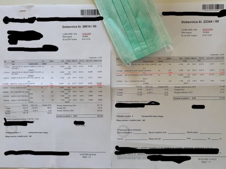 Ta dopis je delilo že na stotine Slovencev, v dokaz želijo objavo faktur