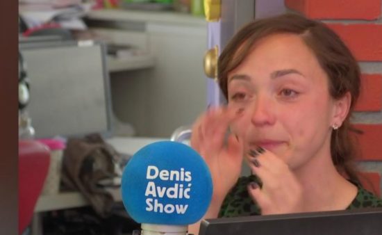 FOTO: Anja Ramšak v solzah: Že od nekdaj si bil zvezda, zdaj si pa še zvezdica