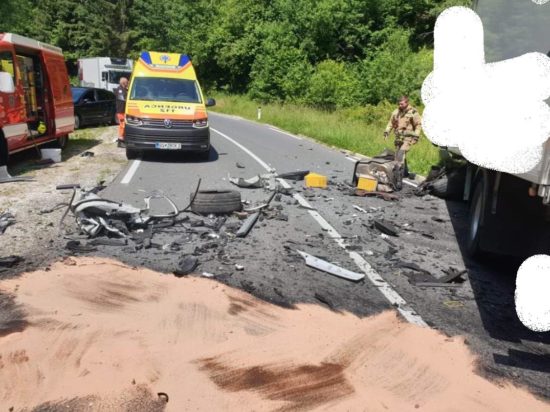 FOTO: To so grozljivi prizori prometne nesreče, umrl je 21-letni domačin
