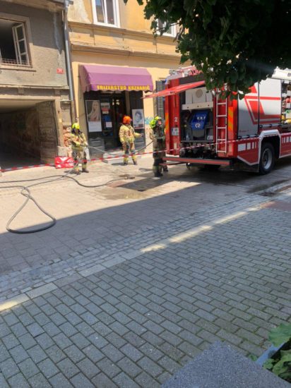 FOTO: Izredne razmere v centru Maribora, dogajalo se je v prvem