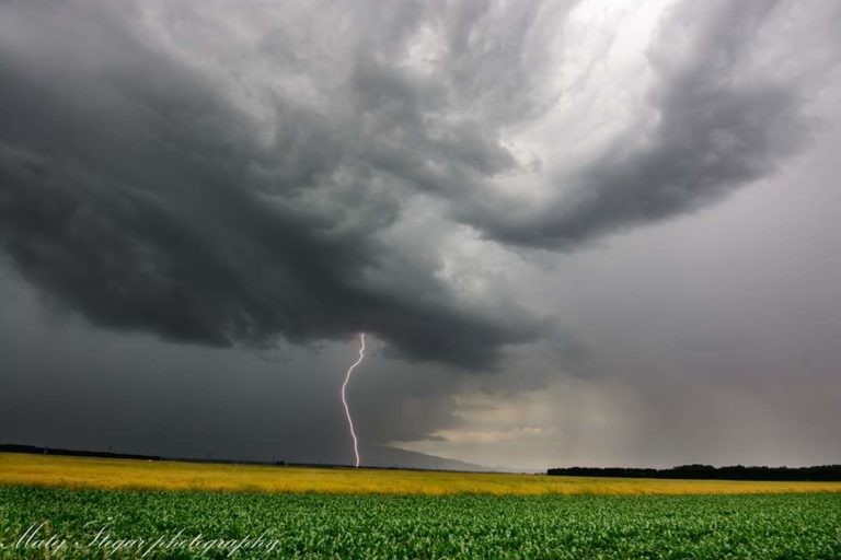 Za četrtino države od 12. ure razglašena 2. stopnja nevarnosti, ki lahko prinese močne nevihte s silovitimi sunki vetra, nalivi in točo