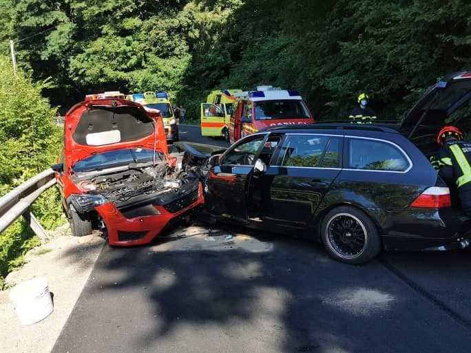 FOTO: To so posledice hude nesreče v Sevnici, posredoval je helikopter Slovenske vojske