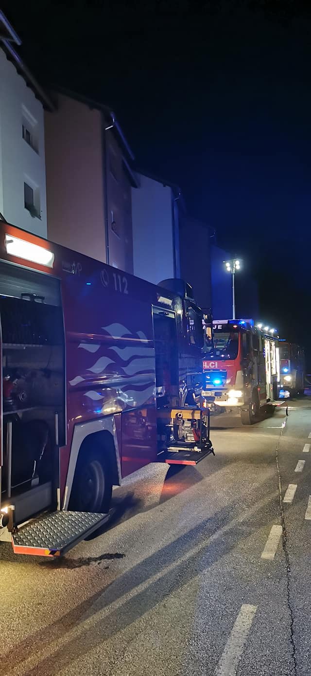 Pozabljivost: Reševali stanovalca iz pritličja