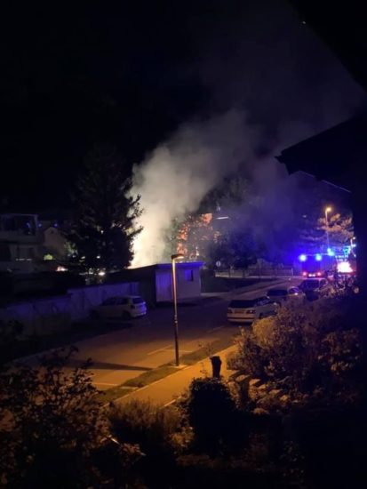 FOTO: Ponoči zagoreli štirje: “Ku na fronti ?♀️”