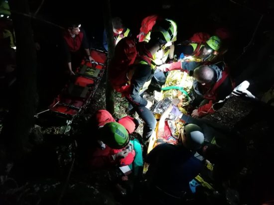 To so dih jemajoči prizori iskanja 13-letnega Aljaža: Iskanja so vedno težka …