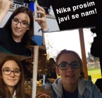 Nika (14) je izginila: Starša sta obupana, policija ne ukrene nič