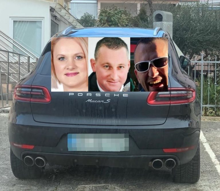 Nina, Aleš in Damir v akciji porsche Karla Erjavca: Kdo je iskal, kdo slikal in kdo distribuiral