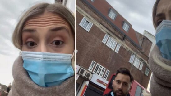 Igralko napadel sredi ceste, ker se je pritožila, da ljudje ne nosijo mask: Naduta ku***