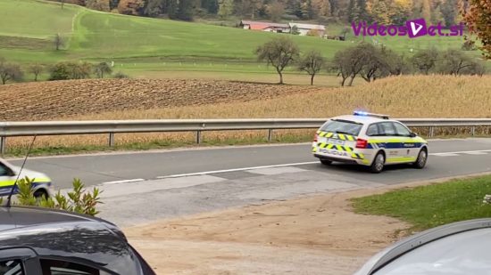 VIDEO: Pregon na relaciji Stranice – Vitanje, kršil tudi prepoved prehoda med občinami