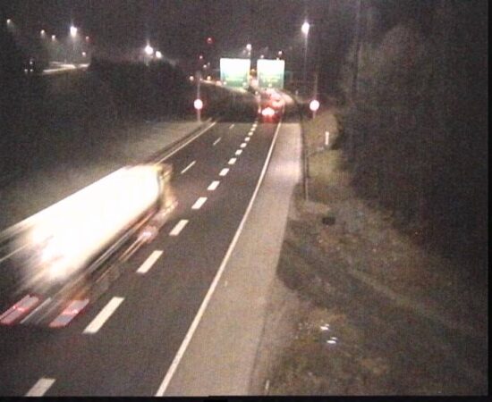 Nesreča na avtocesti proti Hrvaški