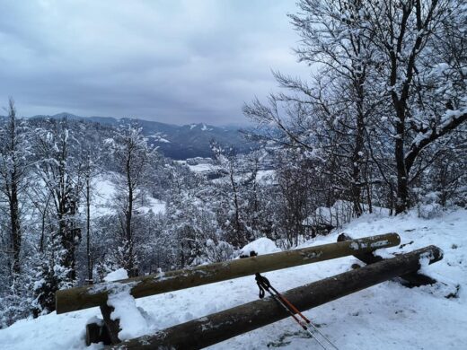 Padla na Šmarni gori, za reševanje potrebovali verige