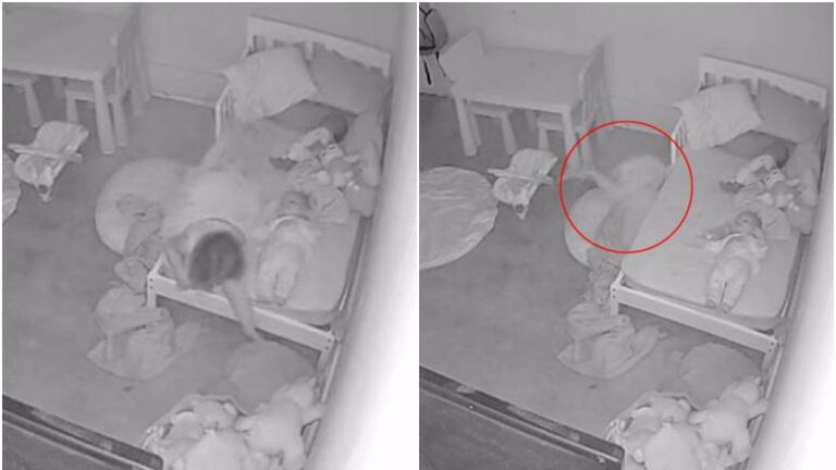 VIDEO: Nekaj mu ​​je hčerkcico potegnilo pod posteljo! »Ni šanse, da bi se sama pristala tam«