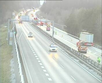 FOTO: Avtocesta zaprta: Eno življenje je ugasnilo