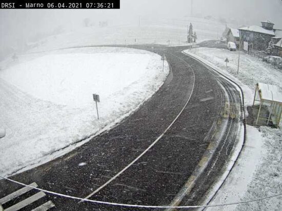 Arso za torek: meja sneženja se bo v notranjosti Slovenije spustila