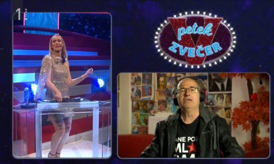FOTO: Tudi V petek zvečer na RTV ne morejo brez Tita in rdeče zvezde