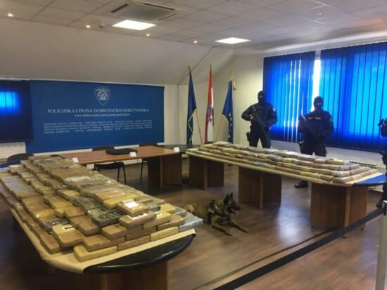 Kokain v bananah, zaplenili so ga več kot pol tone! Nihče ni bil aretiran