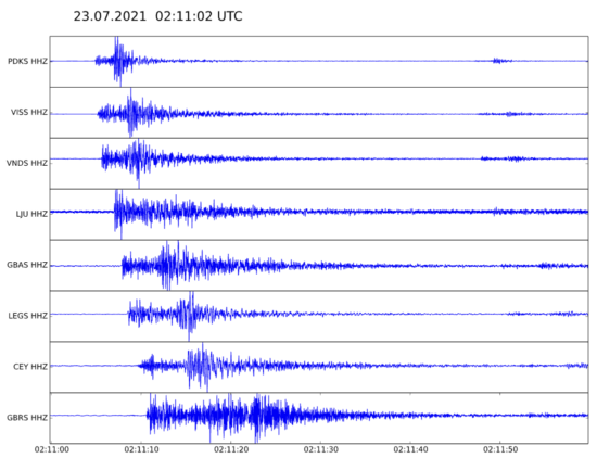 Zjutraj potres v bližni Ljubljane