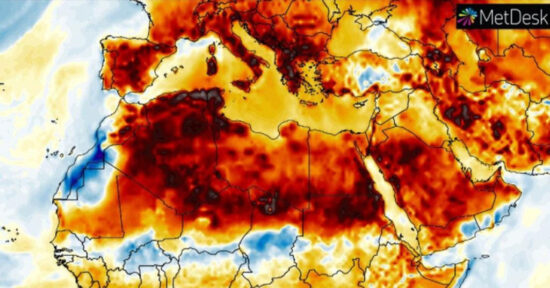 »Grozljiv vročinski val se širi iz Afrike na jug Evrope, v Tuniziji izmerili 49 °C!«
