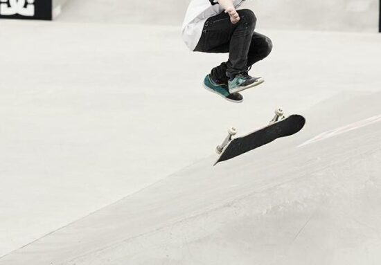 Iz skate parka odpeljali otroka