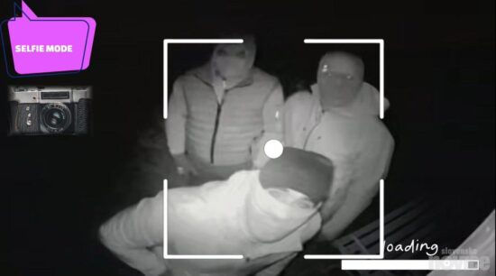 VIDEO: Policisti objavili posnetek vlomilcev: Kako se reče selfiju, na katerem so trije zamaskiranci?