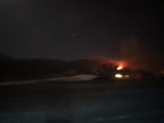 FOTO: Na vikendu našli zoglenelo truplo, identifikacija ni bila mogoča