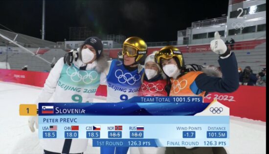 Zgodovinsko! Slovenija do novega zlata na olimpijskih igrah