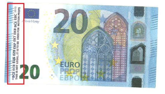 Pozor, če imate ta bankovec za 20 evrov, ni pravi