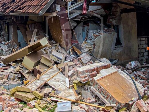 FOTO: V stanovanjski hiši prišlo do eksplozije, poglejte, kaj so objavili gasilci