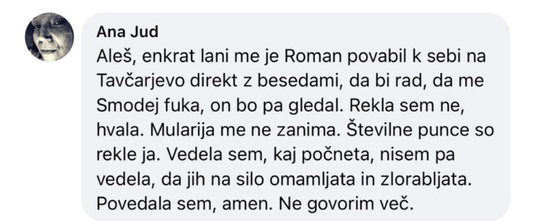 Novinarka šokirala ob aferi Smodej: Uranjek hotel, da me Smodej f** pred njim