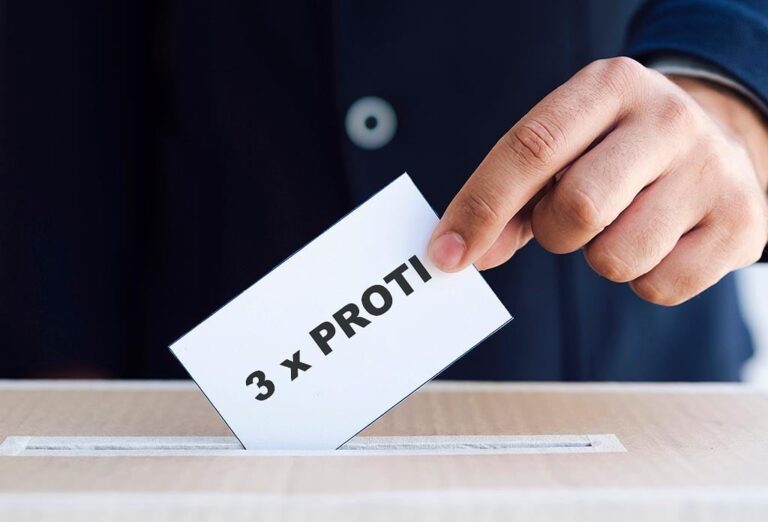 (REFERENDUM) Že danes začne predčasno glasovanje: (PR)O(TI) trem novim škodljivim zakonom Golobove vlade