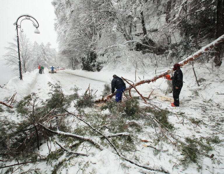 Štajerska in Koroška v primežu snega